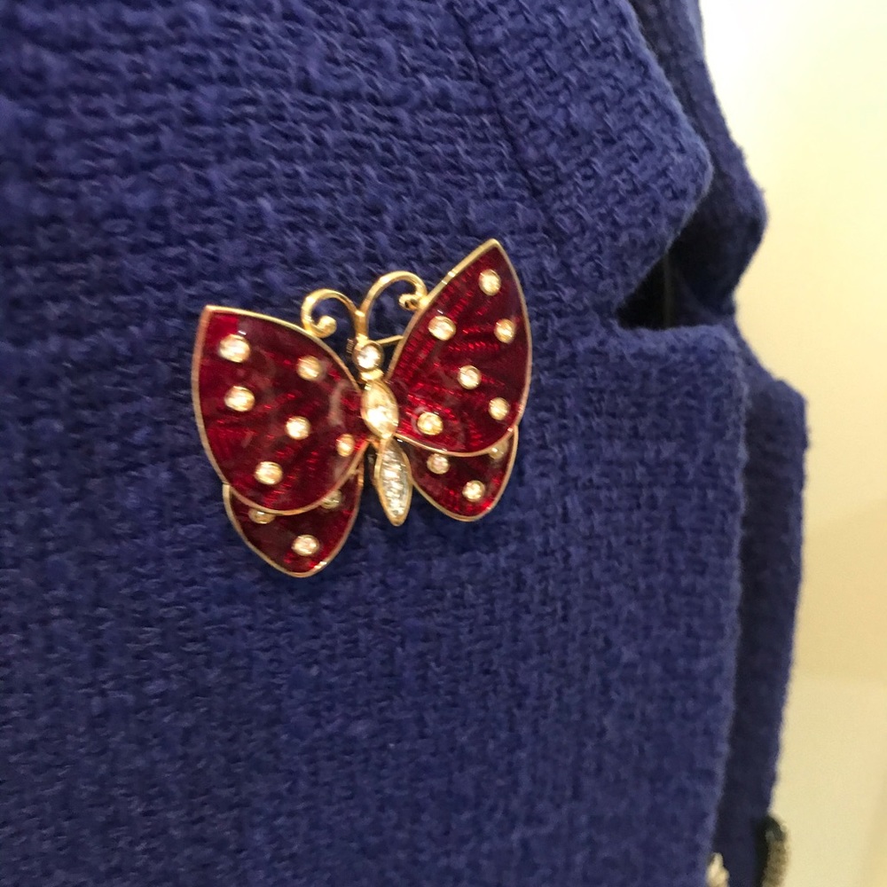 Brooches Butterflies View 2